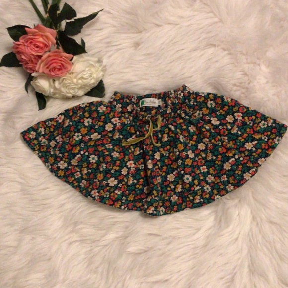 Mini Boden Other - Mini Boden Floral Skirt